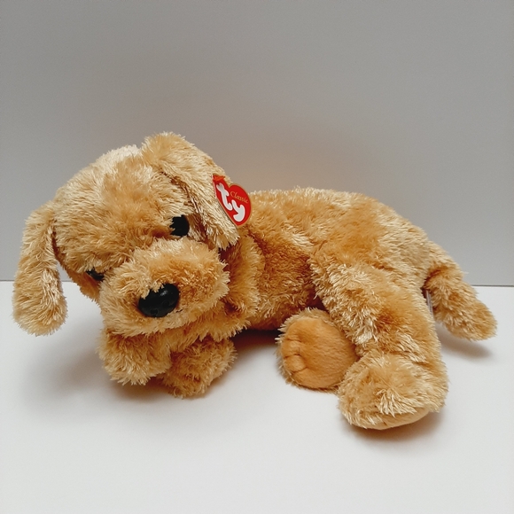 🍒 TY Classics Beanie Baby 12" Skippy Golden Retriever Puppy Dog Plush Kids Toy - Picture 2 of 16